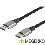 Equip 119281 DisplayPort kabel 1 m Zwart, Zilver, Computers en Software, Verzenden, Nieuw