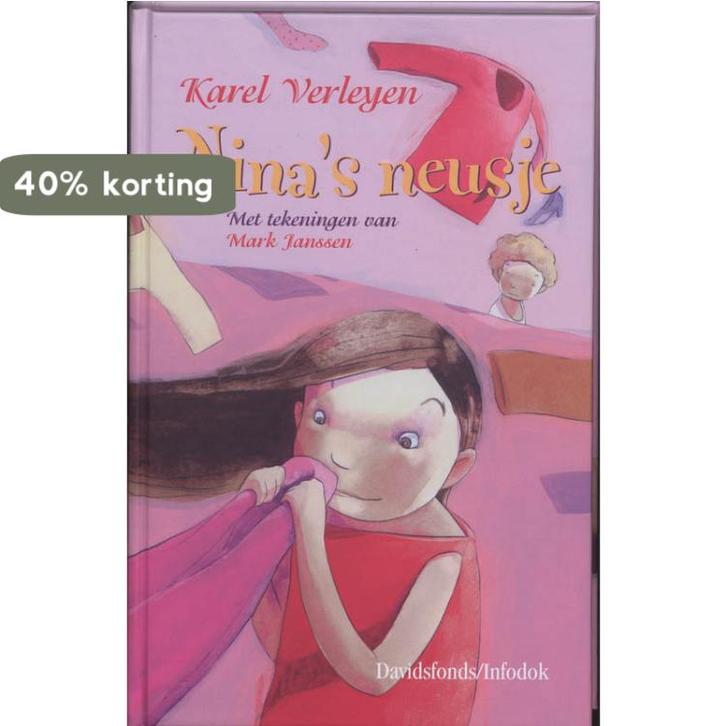 Ninas neusje 9789059080218 K. Verleyen, Boeken, Kinderboeken | Jeugd | onder 10 jaar, Gelezen, Verzenden