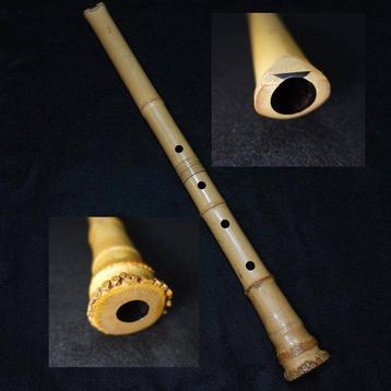 Vintage - Bamboo Shakuhachi, Kinko Style (), Black beschikbaar voor biedingen