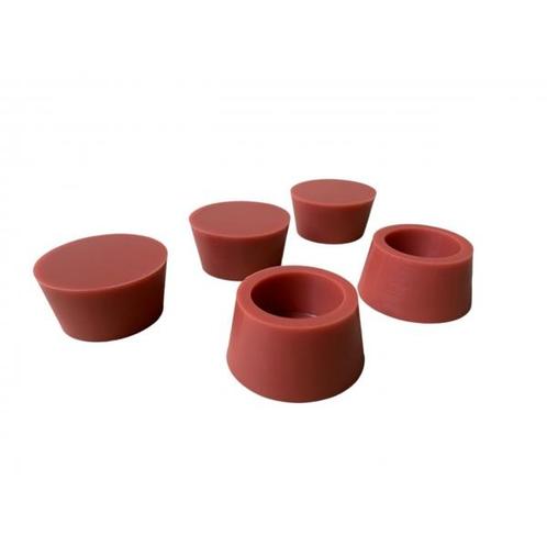 Conische siliconen stoppen 42/50 mm 5 stuks (Poedercoaten), Auto diversen, Autogereedschap, Nieuw, Verzenden