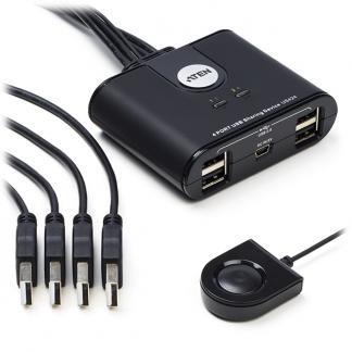 USB switch - USB A naar USB A - Aten, Informatique & Logiciels, Pc & Câble réseau, Envoi