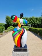 Beeldje - Staande Vrouw - 60 cm - Marmer, vezelglas