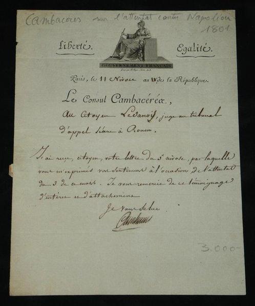 Jean-Jacques-Régis de Cambacérès - [conspiration de la, Verzamelen, Film en Tv