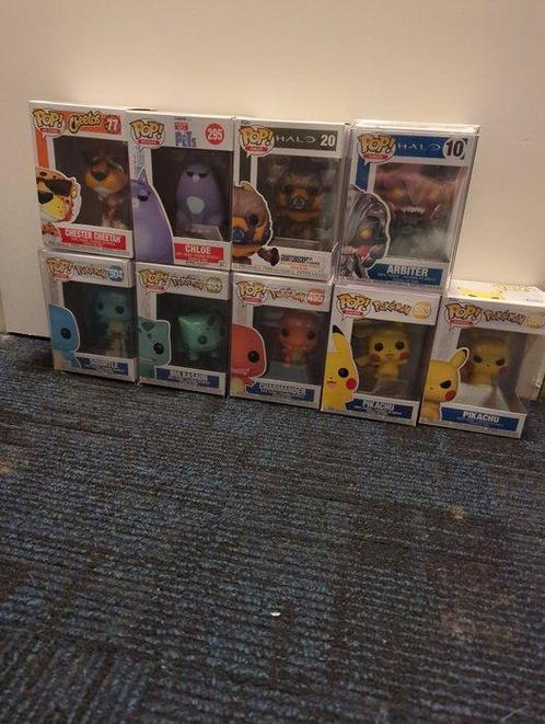 Funko  - Funko Pop Pikachu, Charmander, Squirtle, Bulbasaur, Antiek en Kunst, Antiek | Speelgoed