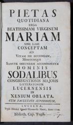 . - Pietas Quotidiana Erga Beatissimam Virginem Mariam Sine