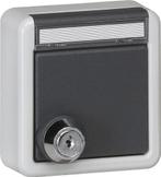 Gira IP44 Prise Schuko Avec Verrou Et Cadre DÉtiquette -, Verzenden, Nieuw