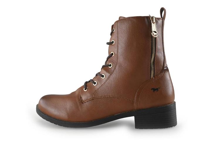 Mustang Veterboots in maat 45 Bruin, Kleding | Dames, Schoenen, Bruin, Zo goed als nieuw, Overige typen, Verzenden