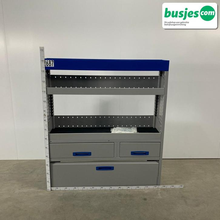 Sortimo alu bedrijfswagen inrichting 1270x360x1430mm (2687), Autos : Pièces & Accessoires, Autres pièces automobiles, Envoi