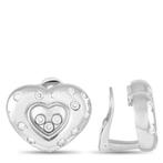 Chopard - Boucles doreilles - 18 carats Or blanc, Boucles, Handtassen en Accessoires, Oorbellen, Nieuw
