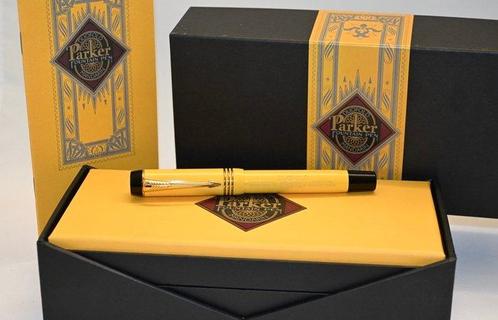 Parker - Duofold Mandarine Yellow Limited Edition - Stylo, Verzamelen, Pennenverzamelingen