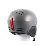 55 56 57 58 59 skihelm/snowboardhelm MARKER FE, Grey/red, ve, Verzenden, Nieuw