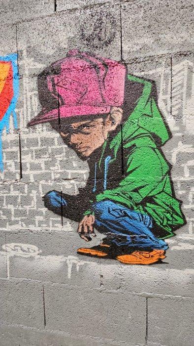 Jinks Kunst - BEN (Disque Vinyl), Antiek en Kunst, Kunst | Schilderijen | Modern