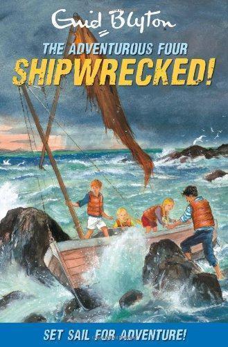 Shipwrecked (Adventurous Four), Enid Blyton, Boeken, Overige Boeken, Gelezen, Verzenden