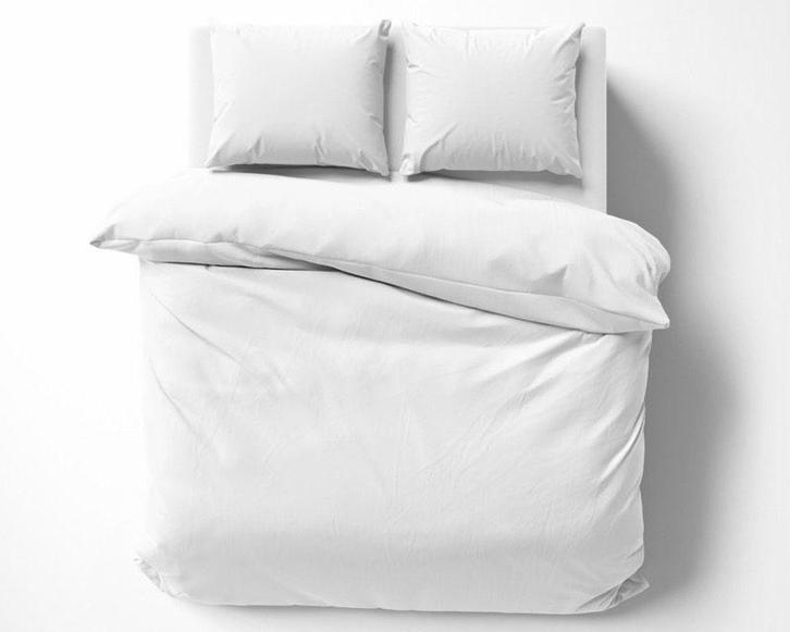 Dekbedovertrek wit - 240x200/220, Huis en Inrichting, Slaapkamer | Beddengoed