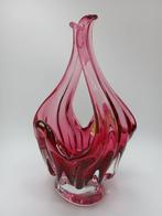 Chambord - Vaas - Sommerso - Glas - Murano roze mandvaas