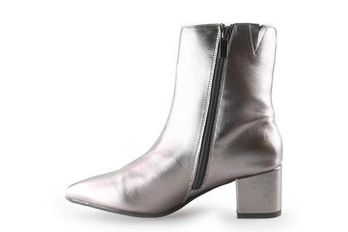 Gabor Enkellaarzen in maat 37 Zilver | 5% extra korting, Kleding | Dames, Schoenen, Overige kleuren, Zo goed als nieuw, Lage of Enkellaarzen