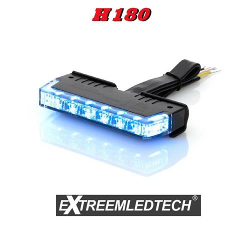 H180 Top Kwaliteit super Fel 180° Led Flitser ECER65 R10-EMC, Auto-onderdelen, Verlichting, Nieuw, Ophalen of Verzenden