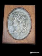 Reliëf, Bas relief - Ecce Homo - 40 cm - Tin