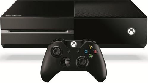 Xbox One 1TB-Zwart (Xbox One) Gebruikt, Games en Spelcomputers, Spelcomputers | Xbox One, Ophalen of Verzenden