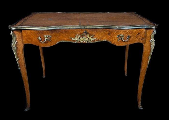 Bureau - Bois, Bronze - Les bronzes dans le style de, Antiek en Kunst, Antiek | Meubels | Stoelen en Sofa's