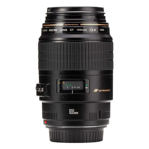 Canon EF 100mmm f/2.8 Macro USM met garantie, Audio, Tv en Foto, Foto | Lenzen en Objectieven, Verzenden