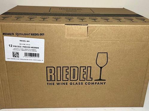 Wijnglas - Riedel 001 magnum, set van 12 glazen - Kristal, Verzamelen, Wijnen