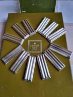 Christofle - Luc Lanel - Messensteun (12) - accolade -, Antiek en Kunst