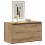 vidaXL Halbankje 80x40x45 cm bewerkt hout artisanaal, Huis en Inrichting, Verzenden, Nieuw