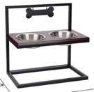 MaxxPet Dubbele Voerbak - 54x23x53cm - Bamboo (Honden, Dier), Dieren en Toebehoren, Honden-accessoires, Nieuw, Ophalen of Verzenden