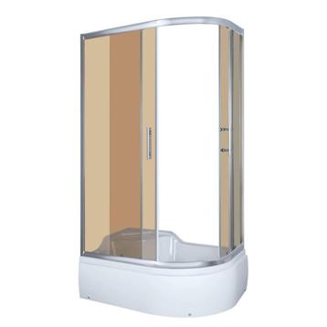 Sanifun douchecabine Melvin 1200 x 800 gekleurd glas beschikbaar voor biedingen