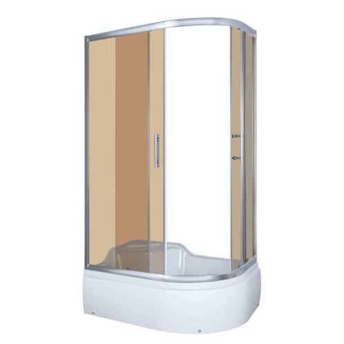 Sanifun douchecabine Melvin 1200 x 800 gekleurd glas, Doe-het-zelf en Bouw, Sanitair, Ophalen of Verzenden