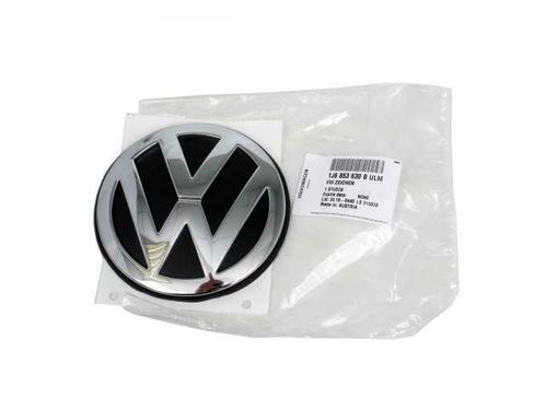 ORIGINAL VW Embleem Plaque Bord Logo CHROME Golf IV Lupo Pol, Auto-onderdelen, Klein materiaal, Ophalen of Verzenden