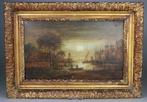 Ecole Flamande Hollandaise (XVII-XVIII) - Clair de Lune sur