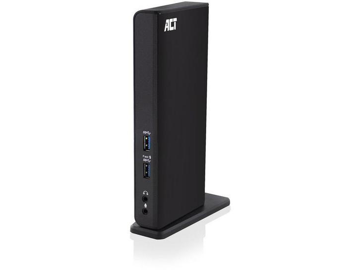 ACT AC7049 - USB-C/A Dual Monitor Docking Station - 2x HDMI, Computers en Software, Overige Computers en Software, Zo goed als nieuw