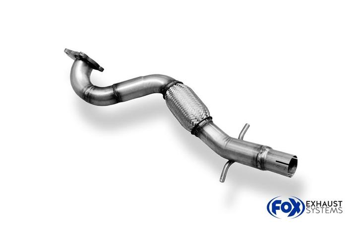 FOX Audi A2 - 1.4l TDI 66kW voorpijp met flexstuk passend op, Autos : Pièces & Accessoires, Systèmes d'échappement, Envoi