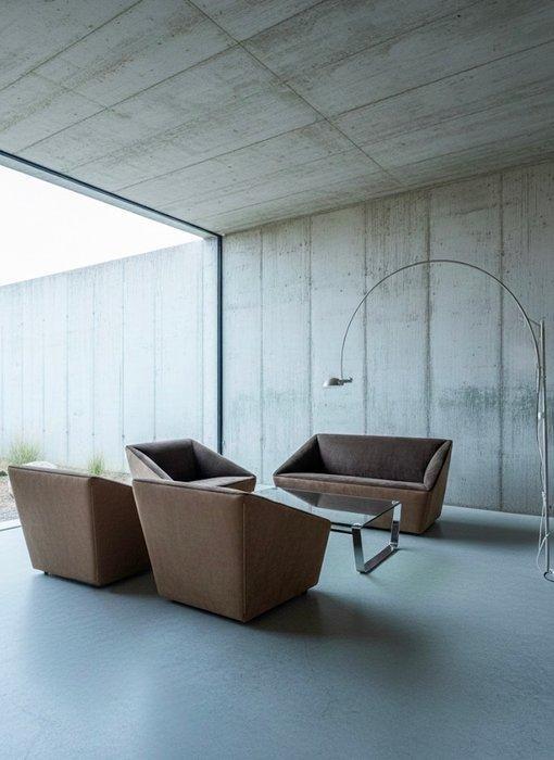 Cor - Jehs & Laub - Fauteuil (4) - Curvert - Alcantara, Antiek en Kunst, Kunst | Designobjecten