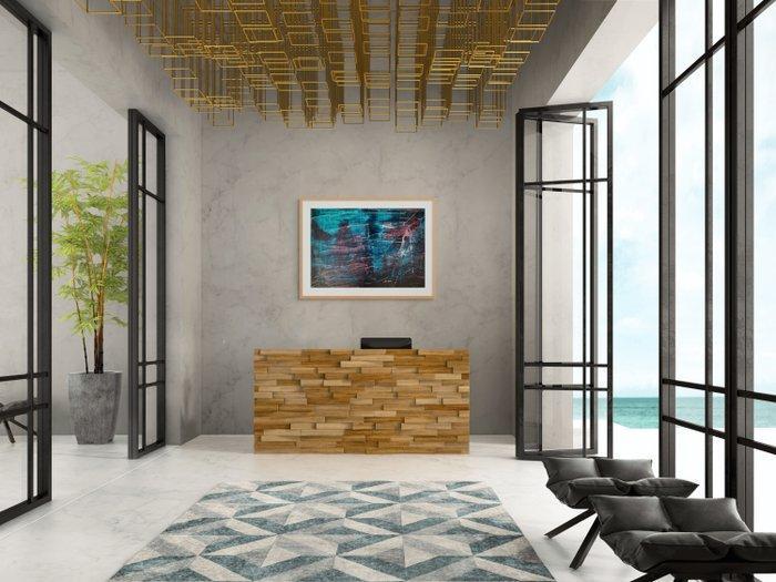 Sonia J. - Blue Deep Terrain, Antiek en Kunst, Kunst | Schilderijen | Modern