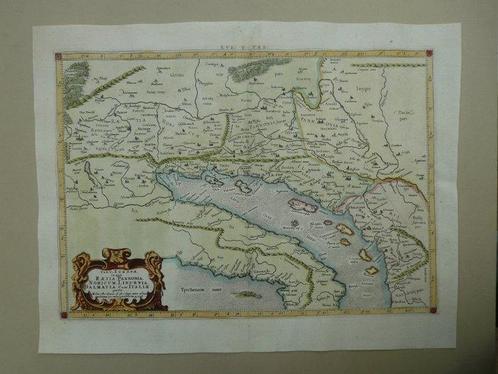 Croatie - Serbie / Slovénie; Jodocus Hondius - Tab. V., Boeken, Atlassen en Landkaarten