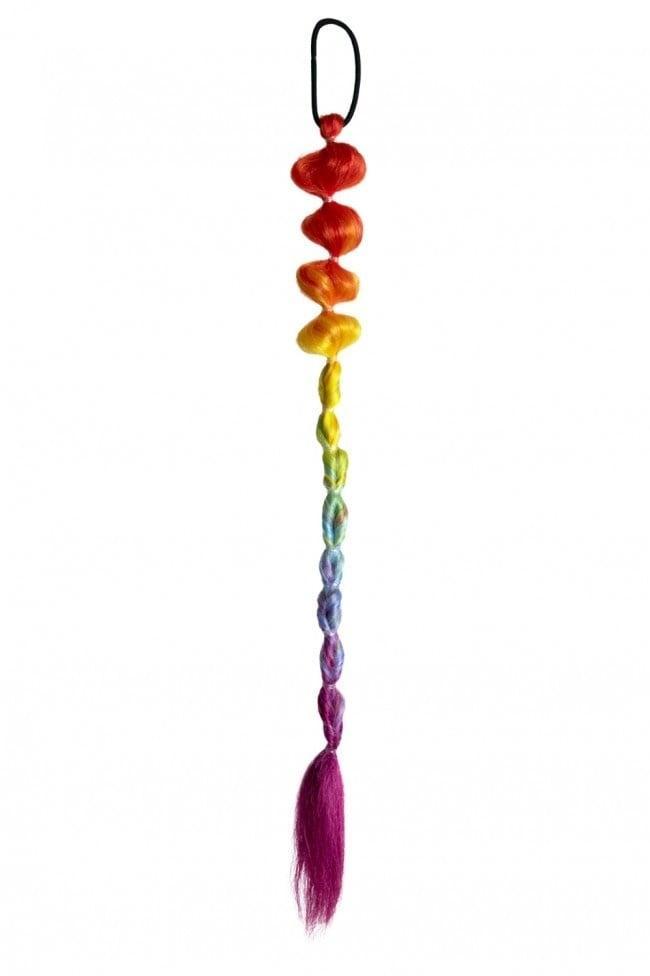 Hair Extension Festival Rainbow, Hobby en Vrije tijd, Feestartikelen, Nieuw, Verzenden
