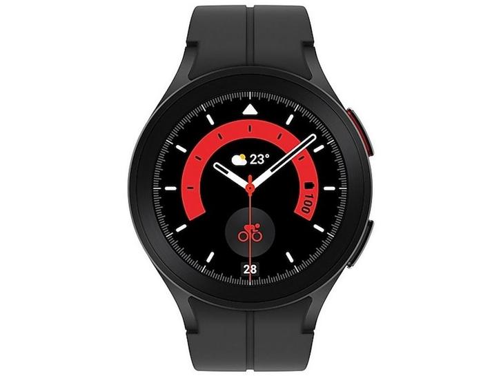 Samsung Galaxy Watch5 Pro - Smartwatch - Bluetooth + LTE -, Handtassen en Accessoires, Smartwatches, Zo goed als nieuw, Verzenden