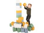 Bouwblokken XXL Pastelkleuren, 45dlg., Kinderen en Baby's, Speelgoed | Bouwstenen, Verzenden, Zo goed als nieuw