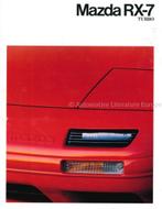 1990 MAZDA RX-7 TURBO BROCHURE ENGELS, Ophalen of Verzenden