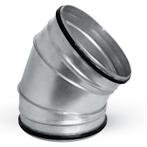 Bocht 45º met rubberdichting - segment - Ø 315mm, Verzenden, Nieuw