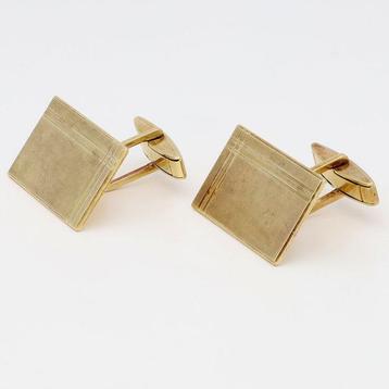 Boutons de manchette - 14 carats Or jaune
