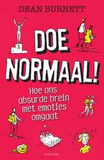 Doe normaal! 9789000373376 Dean Burnett, Boeken, Verzenden, Gelezen, Dean Burnett