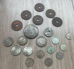 Nederlands-Indië. Lot van 21 munten Ned. Indie. veel zilver