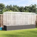 vidaXL Volière met verlengstuk 418,5x107x212 m staal, Dieren en Toebehoren, Verzenden, Nieuw