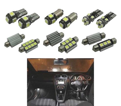 KIT 16 AMPOULES LED INTÉRIEUR POUR VOLKSWAGEN VW GOLF 5 GTI, Auto-onderdelen, Verlichting, Verzenden