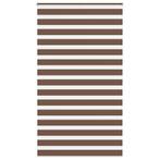 vidaXL Zebra rolgordijn 125x200 cm stofbreedte 120,9cm, Huis en Inrichting, Stoffering | Gordijnen en Lamellen, Verzenden, Nieuw