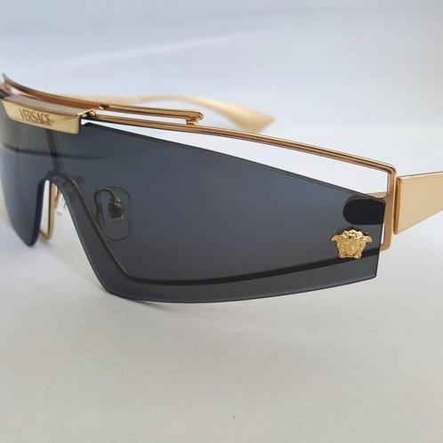 Versace - Double Lenses Edition - Gold - Medusa - New -, Handtassen en Accessoires, Zonnebrillen en Brillen | Dames